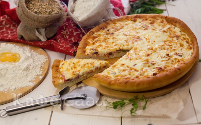 Рецепт «Пицца на сковороде за 10 минут» | Обед на paraskevat.ru: рестораны, кафе, бары Иркутска